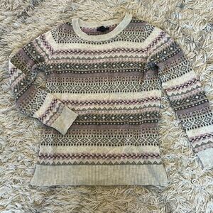 Fair isle sweater